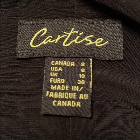 CARTISE Ruched Front Midi Dress - Picture 6 of 7